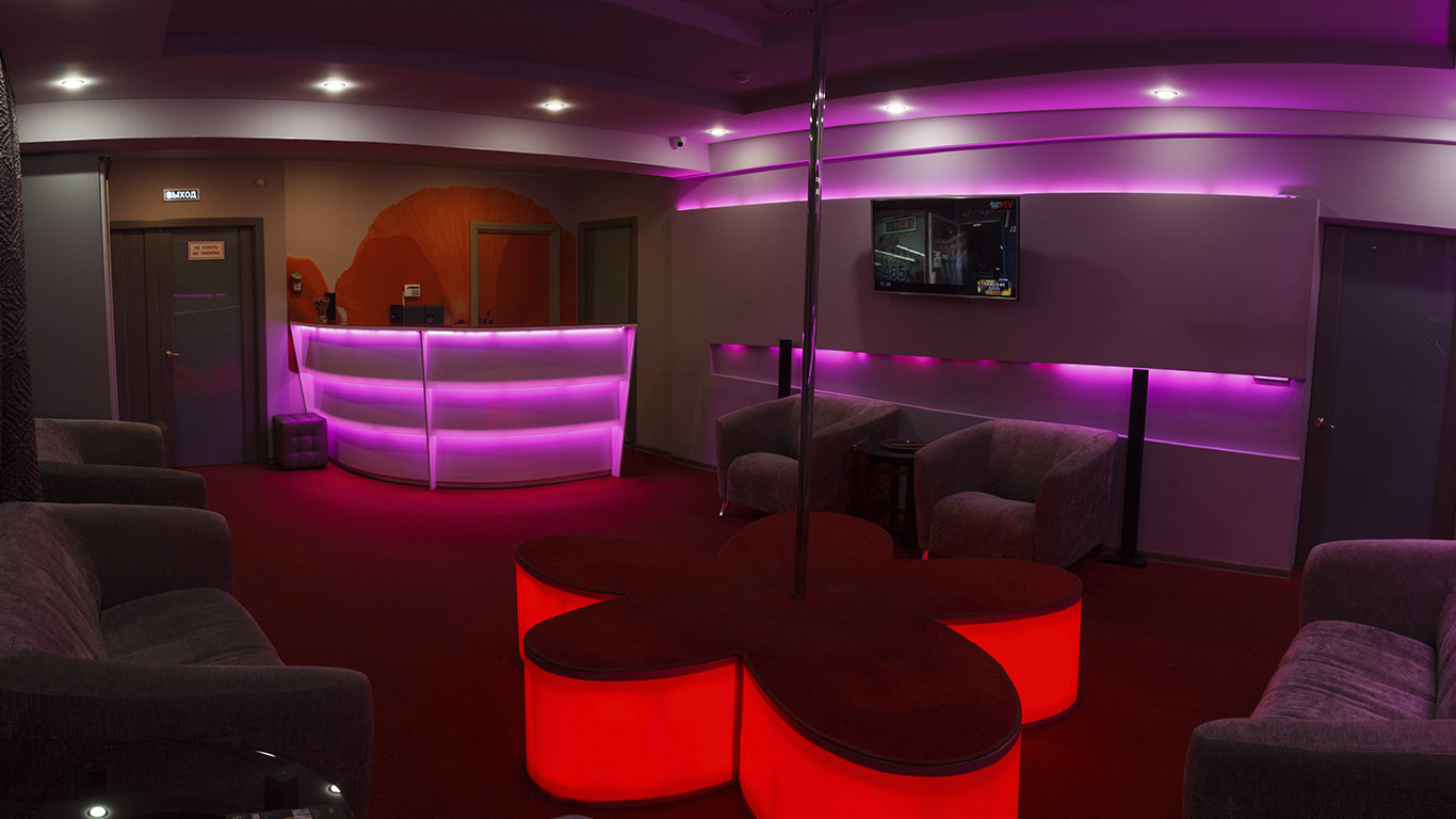 Lounge zone мужского spa-клуба «Opium»